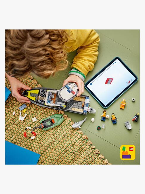 LEGO City 60456 Politibåd på forbryderjagt