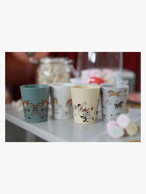 Pippi Langstrømpe  Cirkus Samlekopper 4-pak