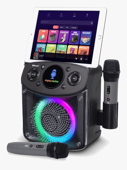 Singing Machine Karaokemaskine Mini Sparkle, Sort