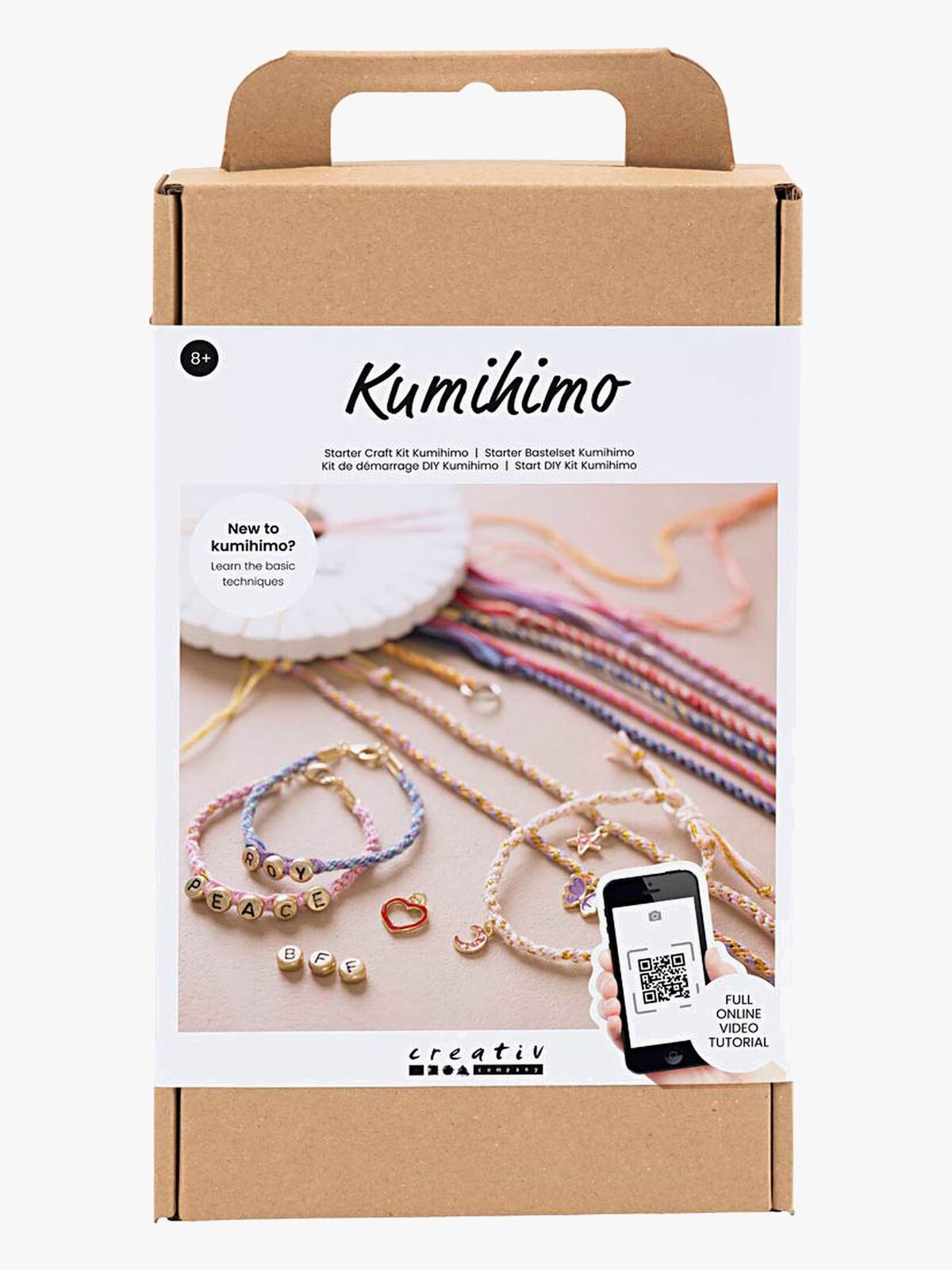 CreativCompany Kumihimo DIY Armbåndssæt