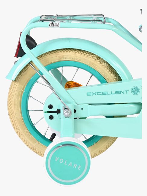 Volare Excellent Cykel med Kurv 12 Tommer, Grøn