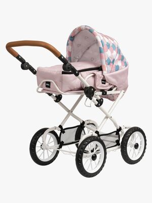 BRIO 24891375 Dukkevogn Kombi, Lyserød