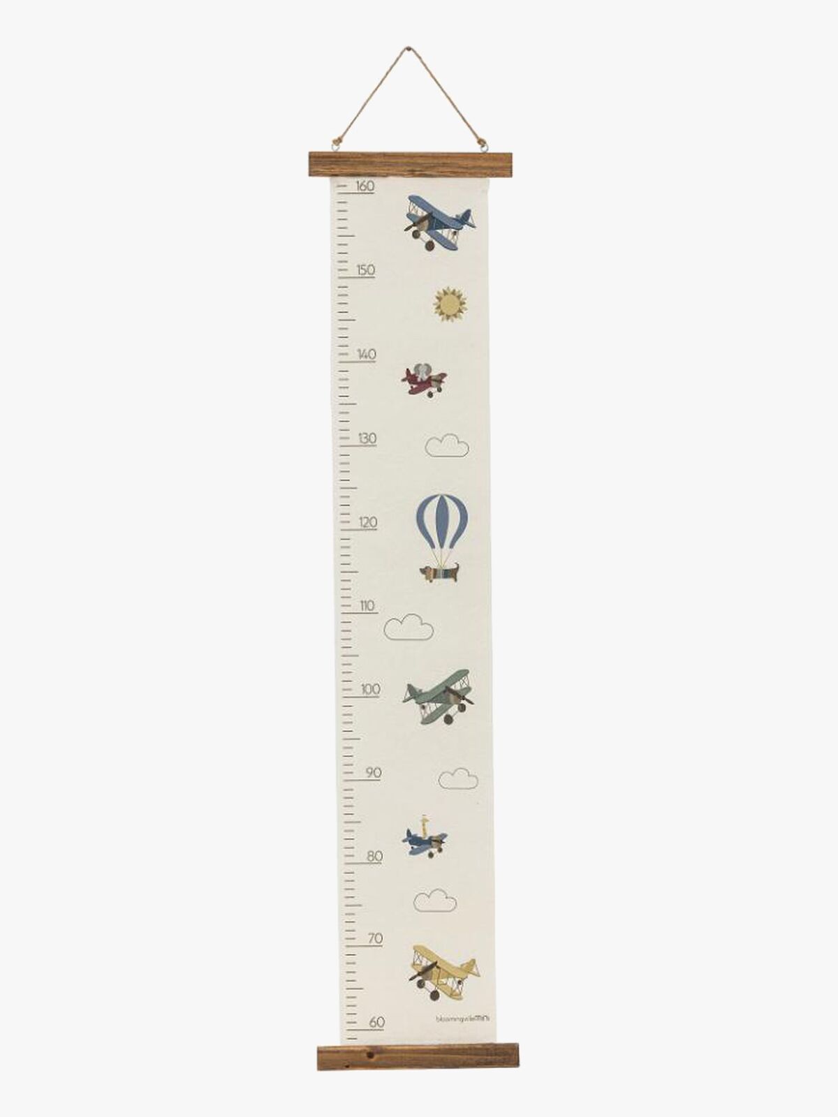 Bloomingville MINI Plane Målestok, Blå