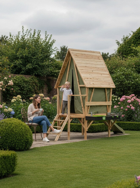 EXIT Yuki Legehus med Rutsjebane & Køkken 350