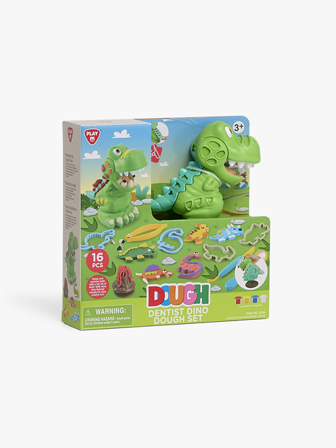 Fippla Dentist Dino Modellervoks 16 Dele