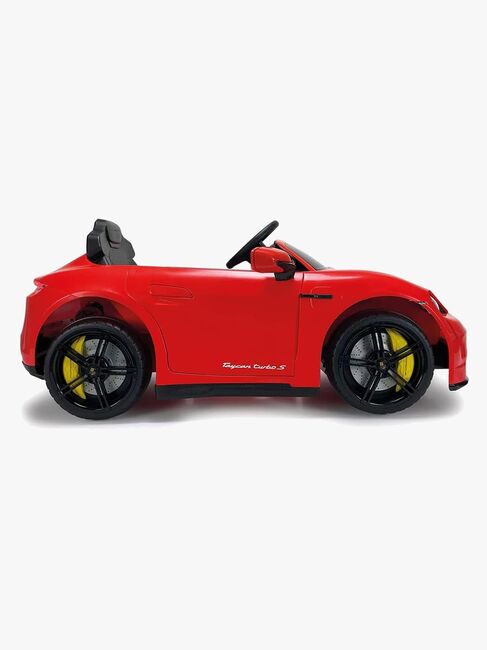 Porsche Taycan Elbil 12V, Rød