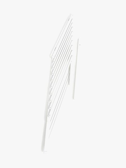 2ME Optimal Skruegitter 147 cm, Hvid