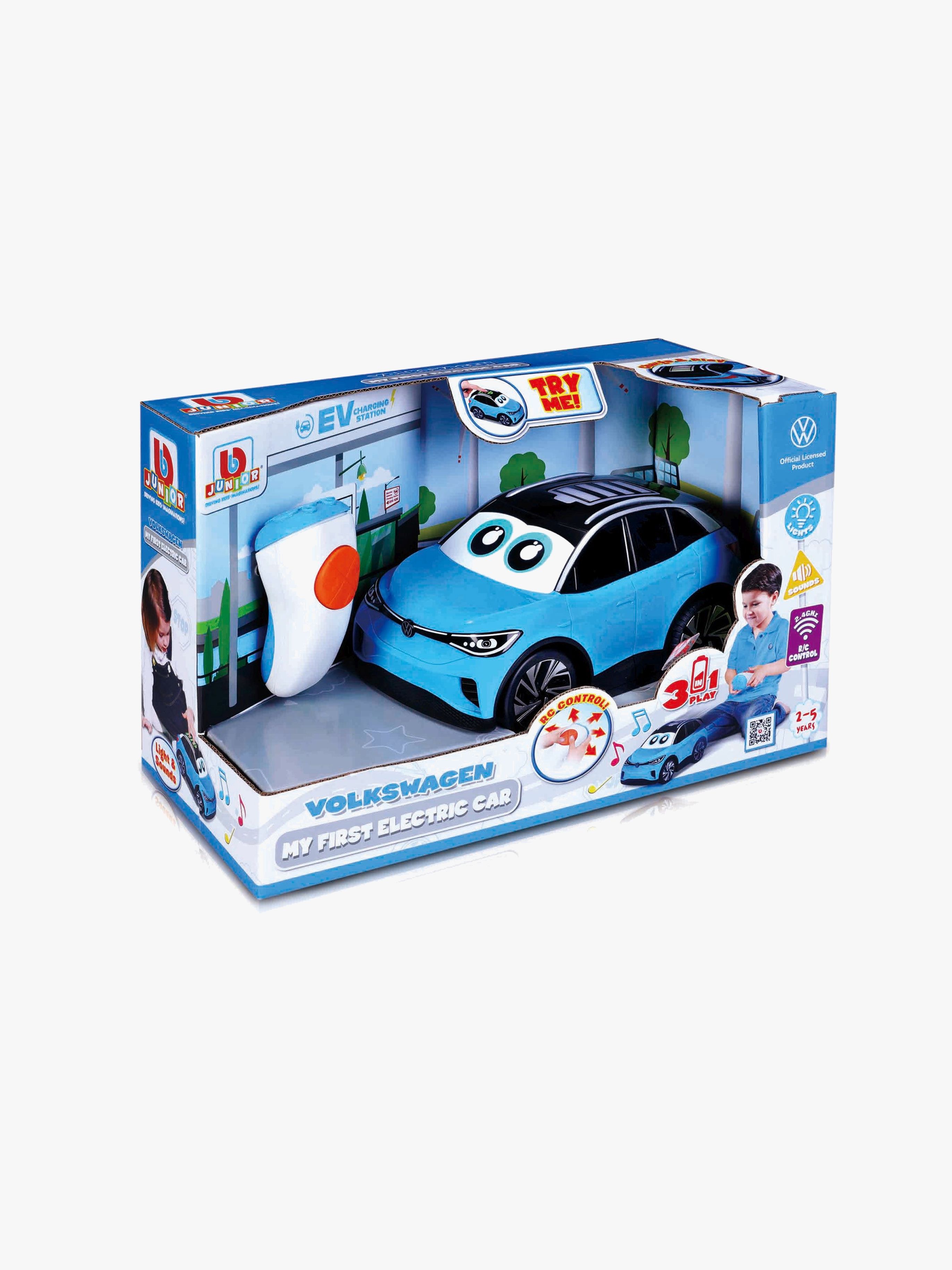 BB Junior My First Fjernstyret Elektrisk Legetøjsbil Volkswagen