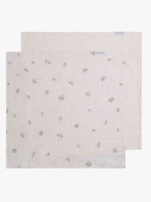 Baby's Only 65x65 Tæppe/ Stofble i Musselin 2-pak, Tender Linen