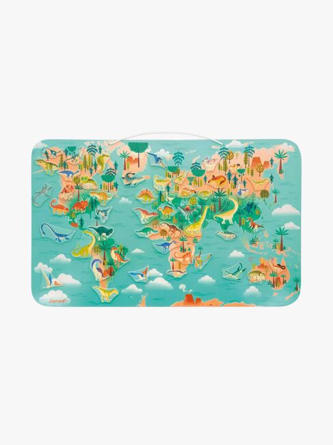 Janod DINO  Magnetisk Verdenskort