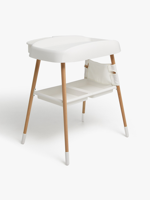 Beemoo CARE Nordic Puslebord, White/Wood