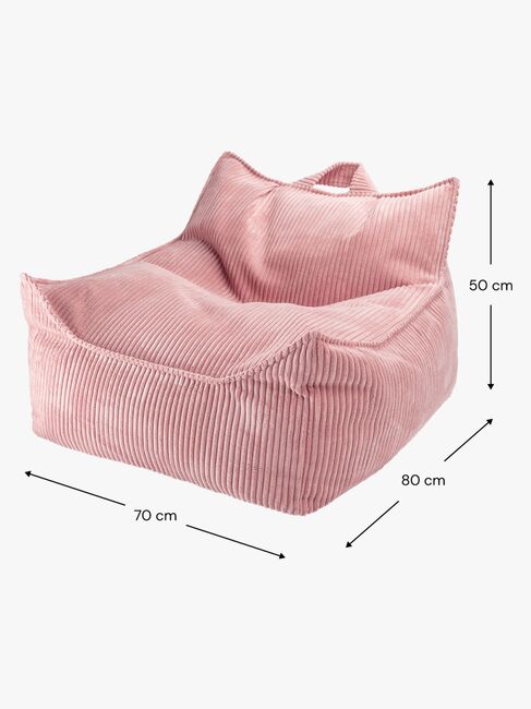 Wigiwama Sækkestol, Pink Mousse