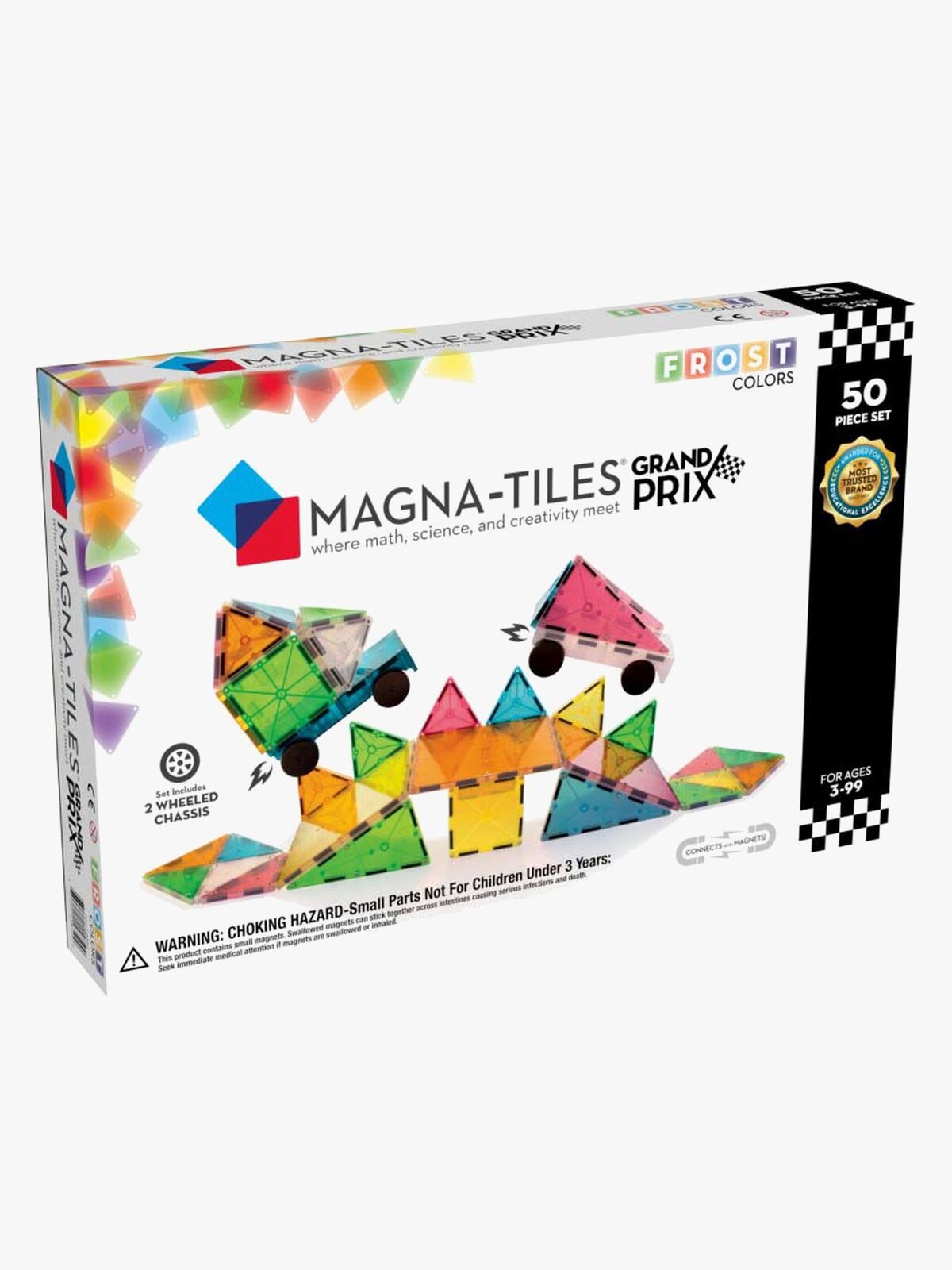 MAGNA-TILES Grand Prix Byggesæt 50 Dele
