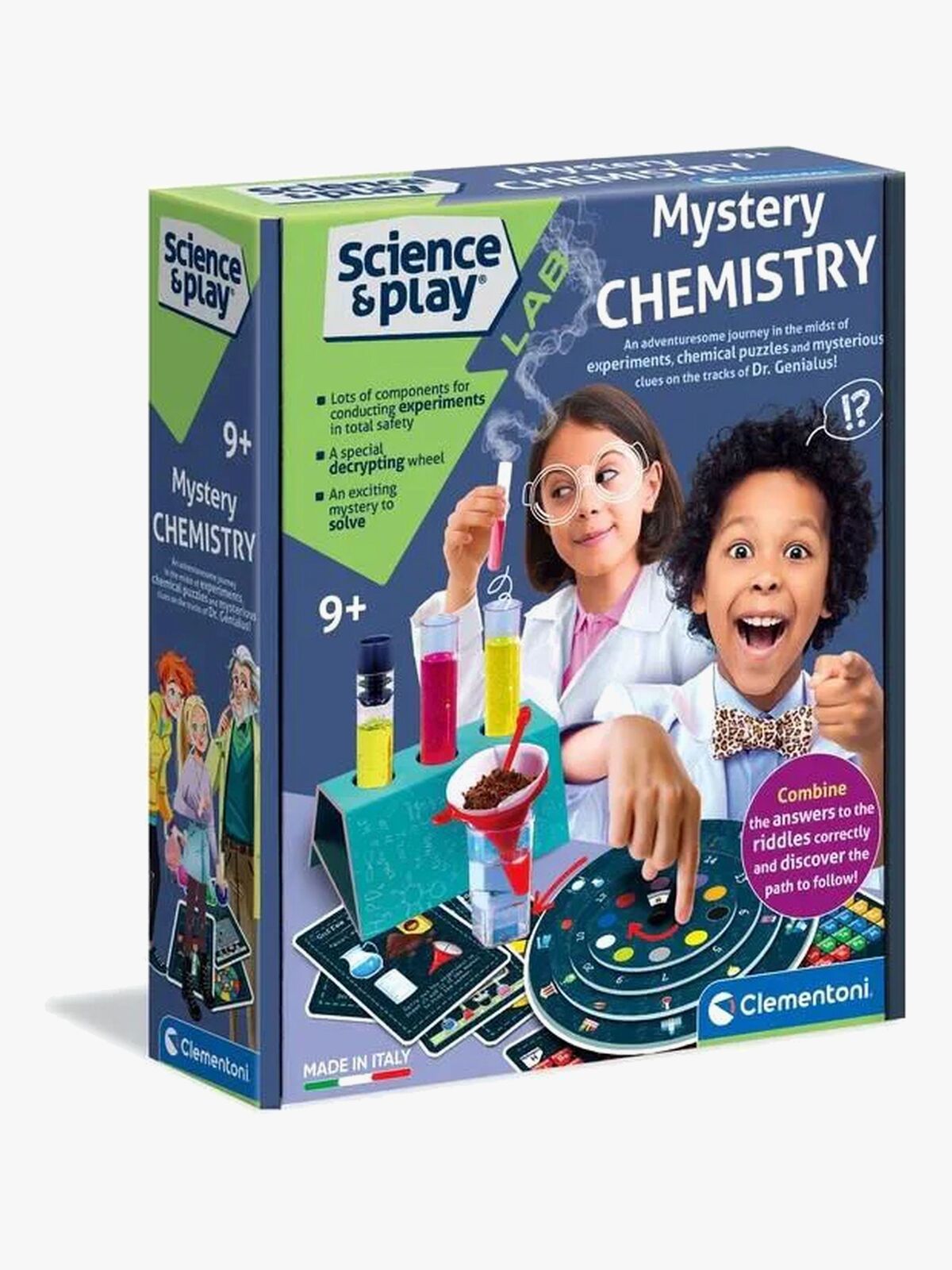 Clementoni Science & Play Forskersæt Mystery Chemistry