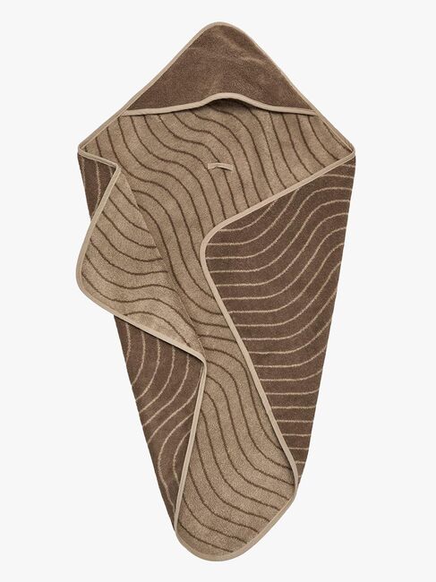 Leander Håndklæde med Hætte, Woodland Mocca