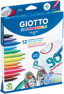 Giotto Decor Textil Filttusser 12-pak