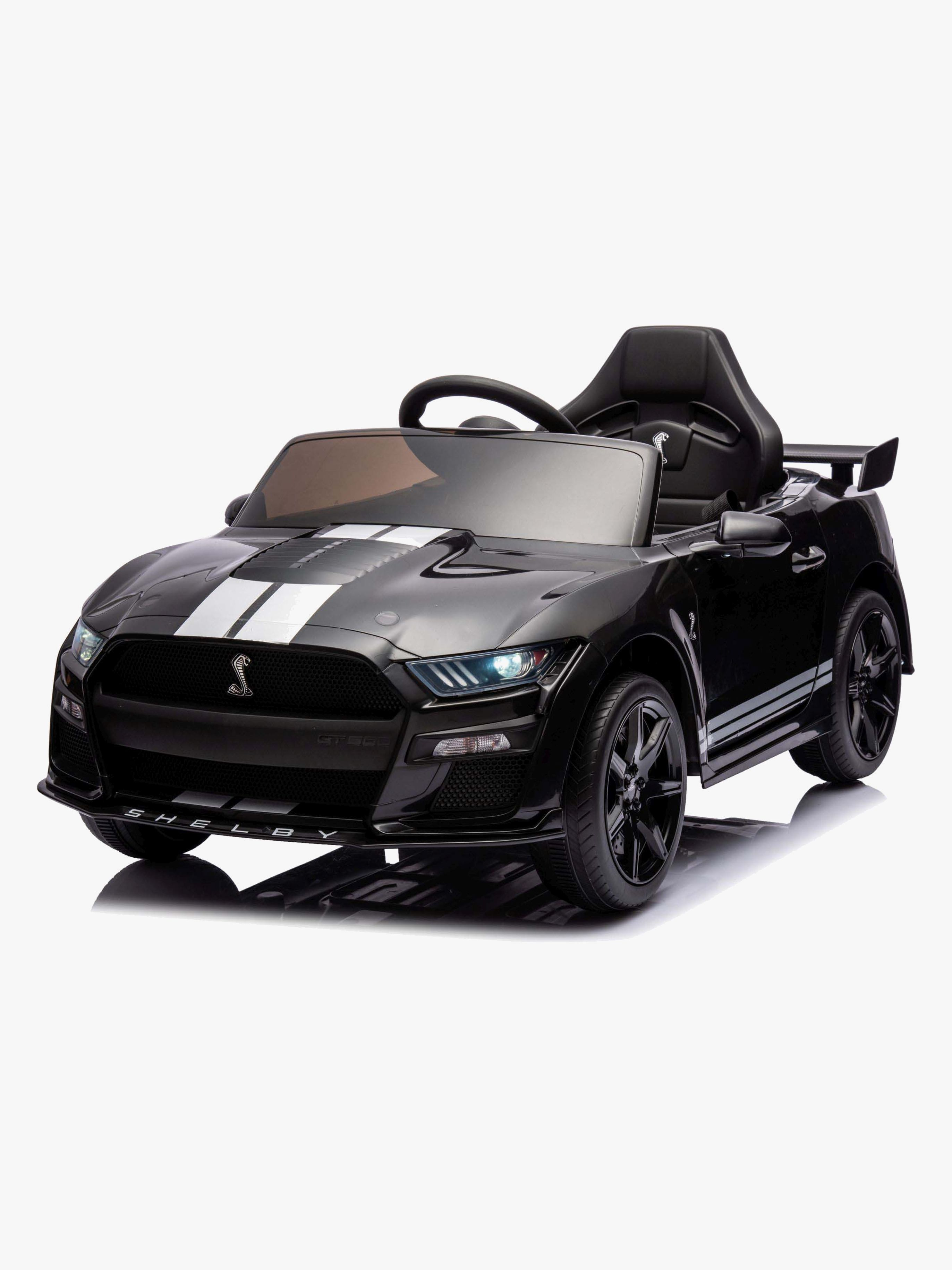 Ford Mustang Shelby GT500 Elbil, Sort, El bil til børn