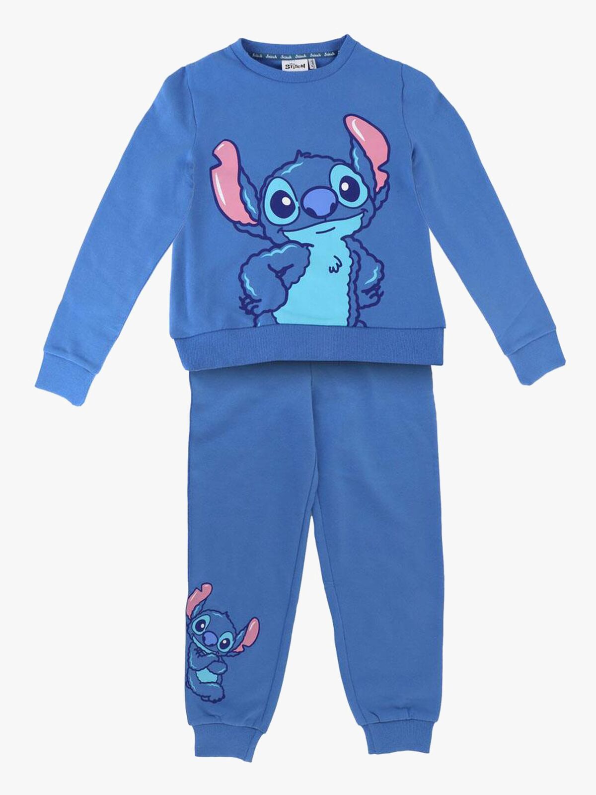 Disney Lilo & Stitch-sæt med sweater og bukser, blå