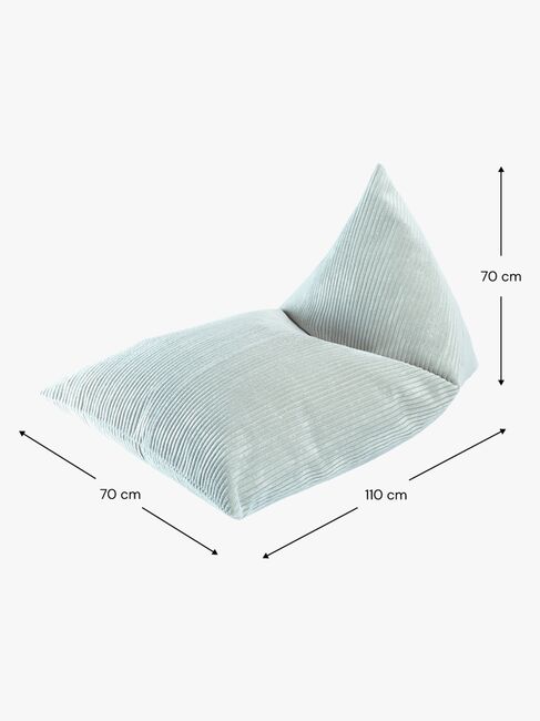 Wigiwama Big Lounger Sækkestol, Peppermint Green