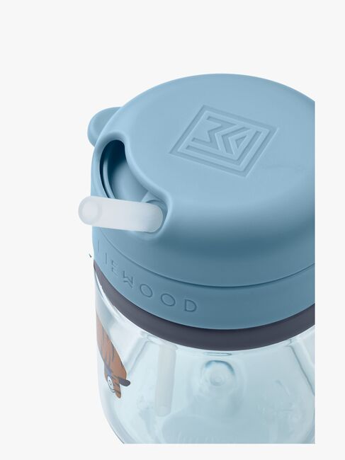 LIEWOOD Pavia Tritan Sugerørskop 280 ml, Fun/Beach blue