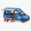 Bruder MB Sprinter Autocamper med Tilbehør