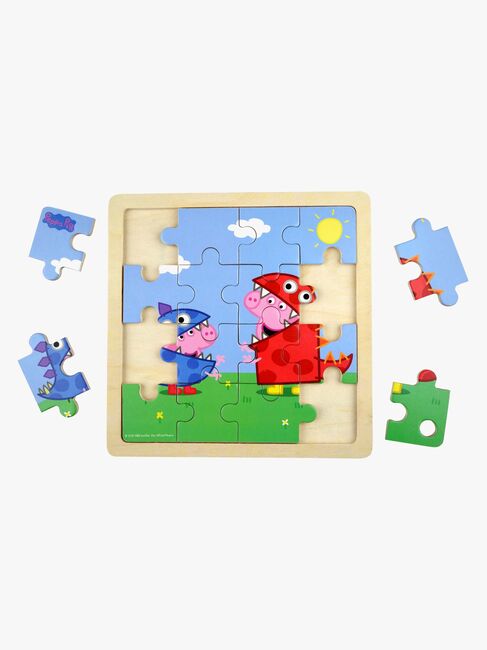 Gurli Gris Træpuslespil Dinosaurer 16 Brikker