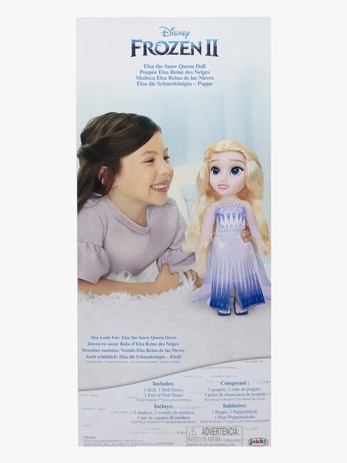 Disney Frozen Dukke Elsa 38 cm, Hvid