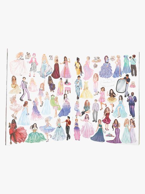 TOPModel Stickerworld Klistermærkebog Glamour