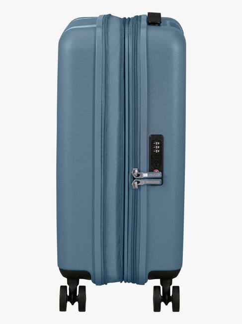 American Tourister Dynabelt Spinner Kuffert 36L, Rainstorm Blue