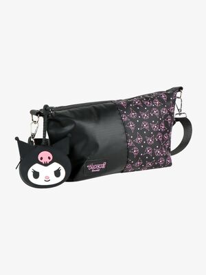 Hello Kitty Kuromi Skuldertaske, Sort