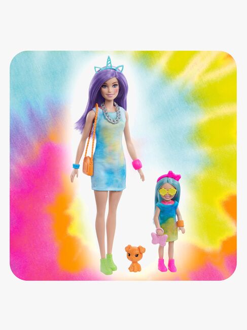 Barbie Color Reveal Legesæt Tie Dye Fashion Maker