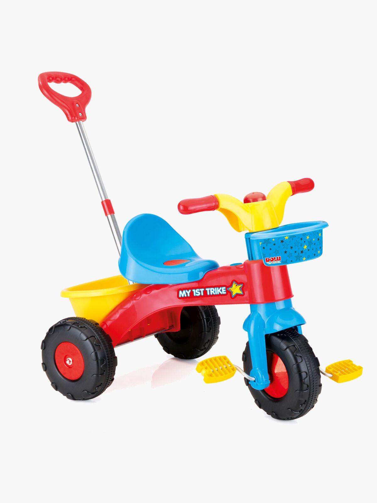 DOLU Trehjulet Cykel Med Håndtag