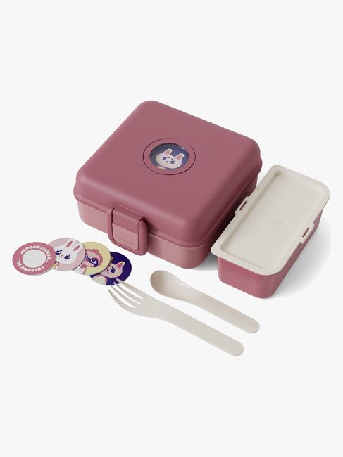 Monbento Snacky Bento Madkasse, Pink Blush