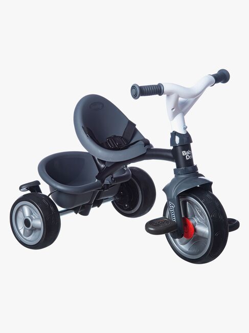 Smoby Trehjulet Cykel Baby Driver Plus, Grå