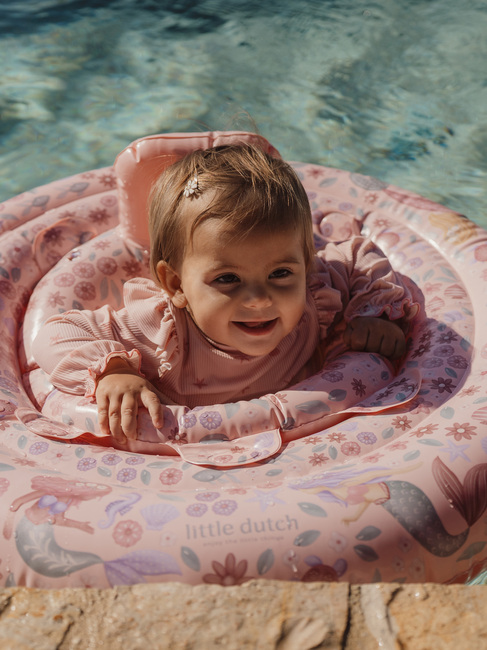 Little Dutch Dreamy Mermaid Baby Badering, Pink
