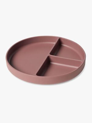 nuuroo Mingo Opdelt Tallerken Silikone, Mahogany