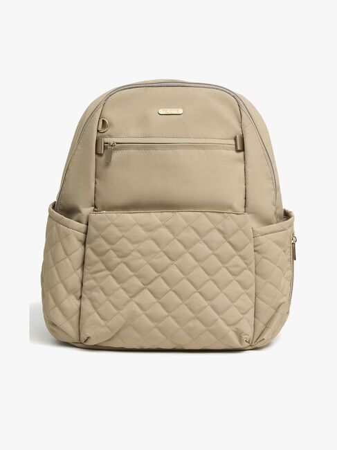 Pelicare Quilted Pusletaske Rygsæk, Beige