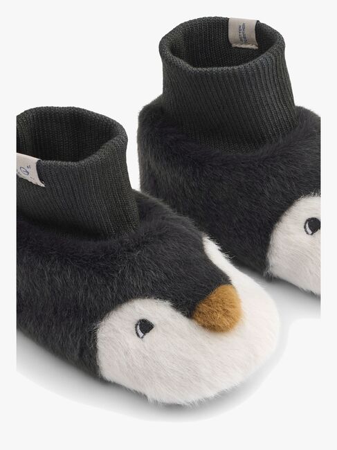 LIEWOOD Beth Penguin Plush Indesko, Sandy / Dark grey