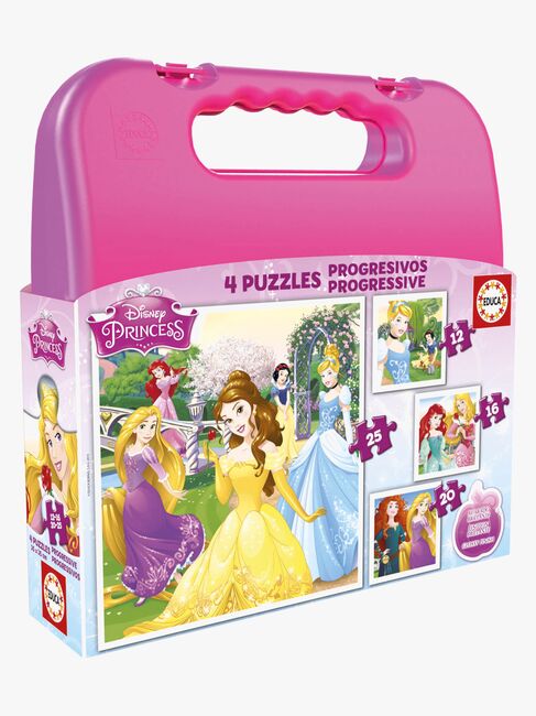 Educa Disney Princess Puslespil 4-i-1