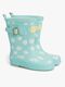 Petite Chérie Atelier Stella Gummistøvler, Flower Turquoise