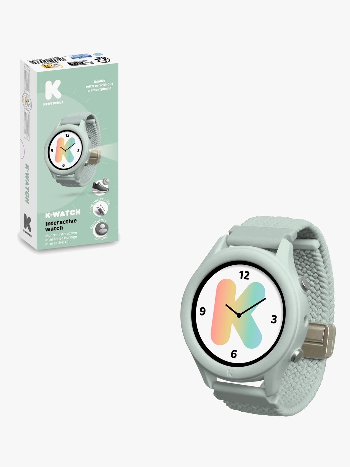 Kidywolf KIDYWATCH Smartwatch, Grøn