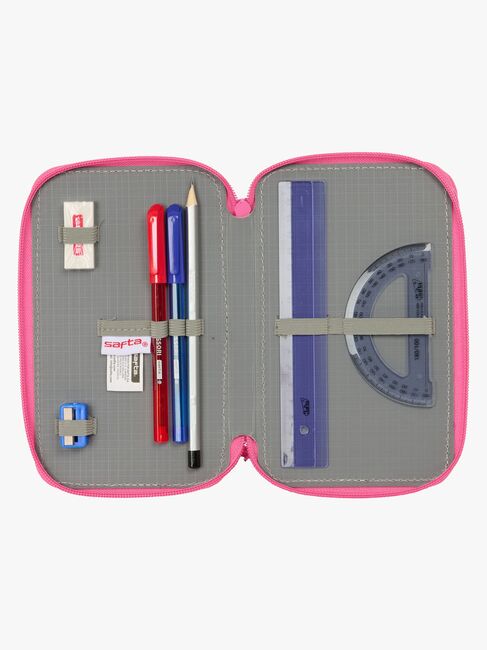 Disney Princess  Fyldt Penalhus med 3 Rum 37 Dele, Pink