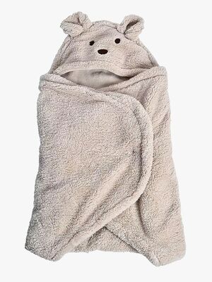 Mini Dreams Bjørn Svøbetæppe, Sand