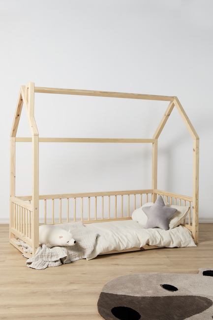 Minitude Nordic MASON Junior-/Montessori-seng 70x160, Træ