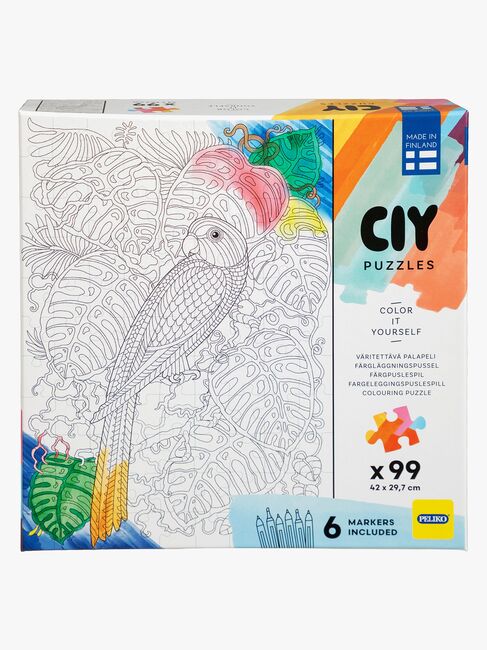 Peliko CIY Puslespil med Tuschpenne 99 Brikker Blandet Udvalg