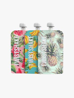 Twistshake Klemmeposer 220 ml 3-pak