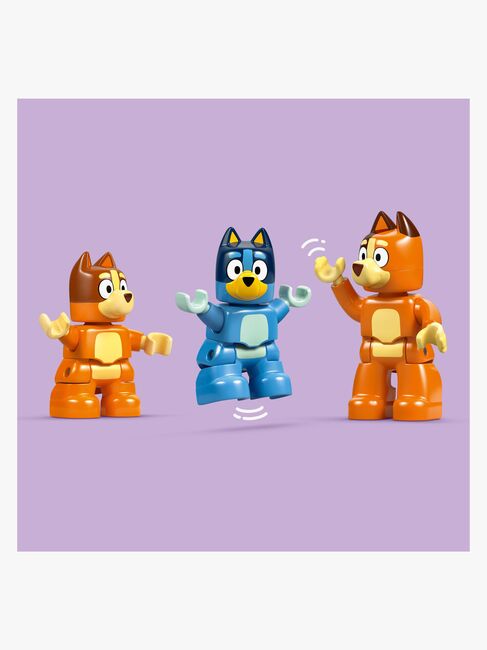 LEGO DUPLO Bluey 10459 Blueys families hus med huskespil