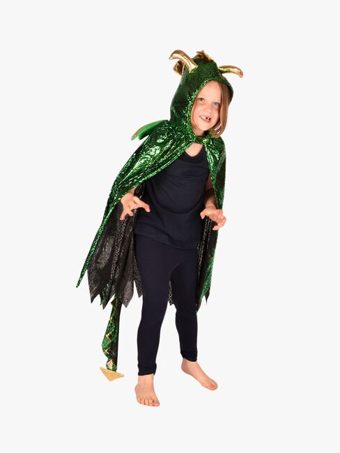 Den Goda Fen Kostume Drage Med Vinger Grøn F9780-2986_1.jpg