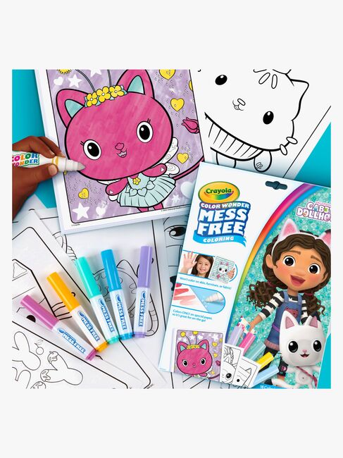 Crayola Gabby's Dollhouse Color Wonder Malesæt