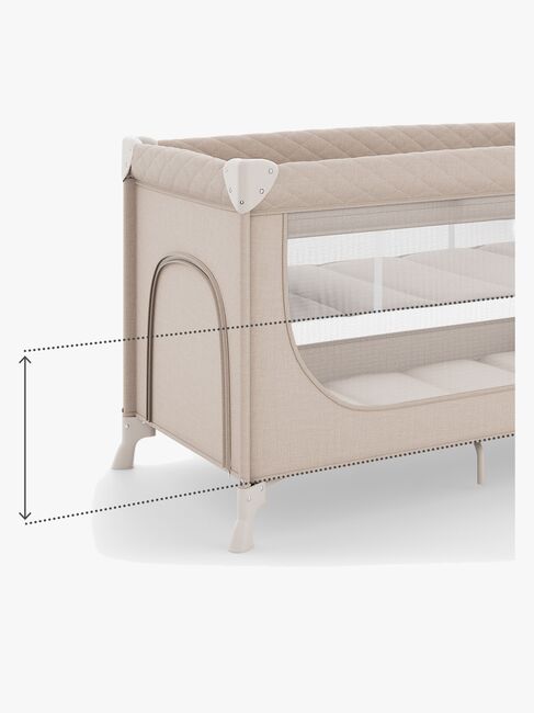 Kinderkraft LEODY UP Weekendseng, Beige